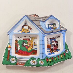 Disney Mickey Minnie Mouse Donald Pluto Kibouki Genie Trudeau Kids Divided Plate